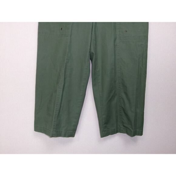 Allison Daley Cargo Capri Military Green Size 12 Casual Beach Errands Travel - Picture 5 of 12